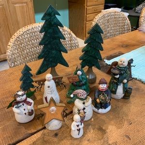 Deb Strain Snowman Collection!